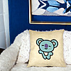 Perna Decorativa Patrata Ursulet Koala, 40x40 cm, Husa Detasabila, Burduf 27 bsc0015 PhotoRoom 2