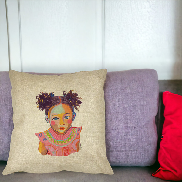 Perna Decorativa Patrata Happy Baby, 40x40 cm, Husa Detasabila, Burduf 18 bsc0018 PhotoRoom 1