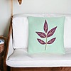 Perna Decorativa, Model Florale Yuko, 40x40 cm, Verde Menta, Husa Detasabila, Burduf 24 bsc0026 PhotoRoom 1 1