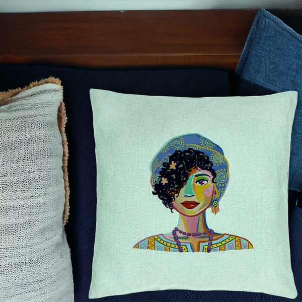 Perna Decorativa, Model Colorful Fashion, 40x40 cm, Verde Menta, Husa Detasabila, Burduf 17 bsc0033 PhotoRoom 1