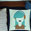 Perna Decorativa, Model Seen, 40x40 cm, Verde Menta, Husa Detasabila, Burduf 24 bsc0035 PhotoRoom 1
