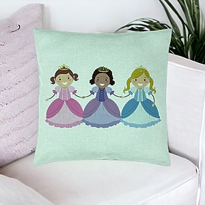 Alternative view of Perna Decorativa, Model 3 Printese, 40x40 cm, Verde Menta, Husa Detasabila, Burduf