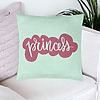 Perna Decorativa, Model Princess, 40x40 cm, Verde Menta, Husa Detasabila, Burduf 23 bsc0052 PhotoRoom