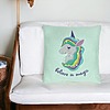 Perna Decorativa, Model Unicorns Believe in Magic, 40x40 cm, Verde Menta, Husa Detasabila, Burduf 27 bsc0056 PhotoRoom 4