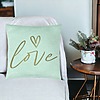 Perna Decorativa, Model Love, 40x40 cm, Verde Menta, Husa Detasabila, Burduf 25 bsc0066 PhotoRoom 2
