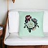 Perna Decorativa, Model Flori de Vara, 40x40 cm, Verde Menta, Husa Detasabila, Burduf 26 bsc0068 PhotoRoom 3