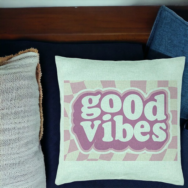 Perna Decorativa, Model Good Vibes, 40x40 cm, Verde Menta, Husa Detasabila, Burduf 17 bsc0080 PhotoRoom 1