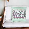 Perna Decorativa, Model Good Vibes, 40x40 cm, Verde Menta, Husa Detasabila, Burduf 27 bsc0080 PhotoRoom 4