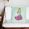 Perna Decorativa, Model Printesa Verde Menta, 40x40 cm, Verde Menta, Husa Detasabila, Burduf 27 bsc0092 PhotoRoom 4
