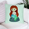 Perna Decorativa, Model Sirena, 40x40 cm, Verde Menta, Husa Detasabila, Burduf 27 bsc0094 PhotoRoom 4
