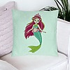 Perna Decorativa, Model Sirena Verde Menta, 40x40 cm, Verde Menta, Husa Detasabila, Burduf 27 bsc0097 PhotoRoom 4