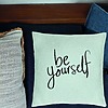 Perna Decorativa, Model Be Yourself, 40x40 cm, Verde Menta, Husa Detasabila, Burduf 23 bsc0103 PhotoRoom