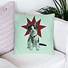 Perna Decorativa, Model Super Cat, 40x40 cm, Verde Menta, Husa Detasabila, Burduf 22 bsc0108 PhotoRoom 3
