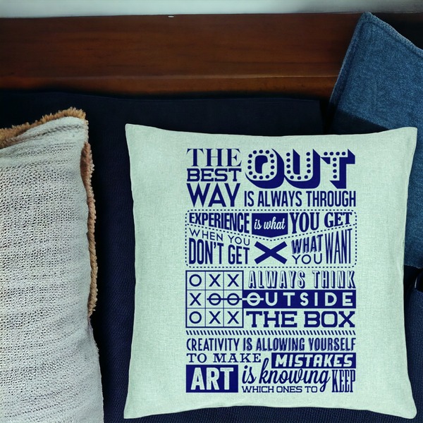 Perna Decorativa, Model Classic Quotes, 40x40 cm, Verde Menta, Husa Detasabila, Burduf 17 bsc0123 PhotoRoom 1