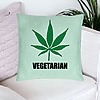 Perna Decorativa, Model Vegetarian, 40x40 cm, Verde Menta, Husa Detasabila, Burduf 23 bsc0221 PhotoRoom