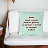 Perna Decorativa, Model Pentru Mama Te iubesc 3, 40x40 cm, Verde Menta, Husa Detasabila, Burduf 27 bsc0233 PhotoRoom 4