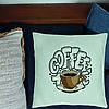 Perna Decorativa, Model Coffe Lover, 40x40 cm, Verde Menta, Husa Detasabila, Burduf 24 bsc0238 PhotoRoom 1
