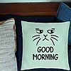 Perna Decorativa, Model Good Morning, 40x40 cm, Verde Menta, Husa Detasabila, Burduf 24 bsc0246 PhotoRoom 1