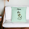 Perna Decorativa, Model Meow, 40x40 cm, Verde Menta, Husa Detasabila, Burduf 27 bsc0252 PhotoRoom 4