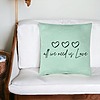 Perna Decorativa, Model All we need is Love, 40x40 cm, Verde Menta, Husa Detasabila, Burduf 27 bsc0255 PhotoRoom 4