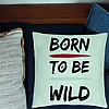 Perna Decorativa, Model Born to Be Wild, 40x40 cm, Verde Menta, Husa Detasabila, Burduf 24 bsc0271 PhotoRoom 1