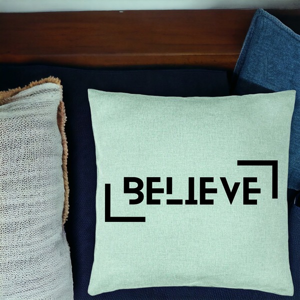 Perna Decorativa, Model Believe, 40x40 cm, Verde Menta, Husa Detasabila, Burduf 17 bsc0272 PhotoRoom 1