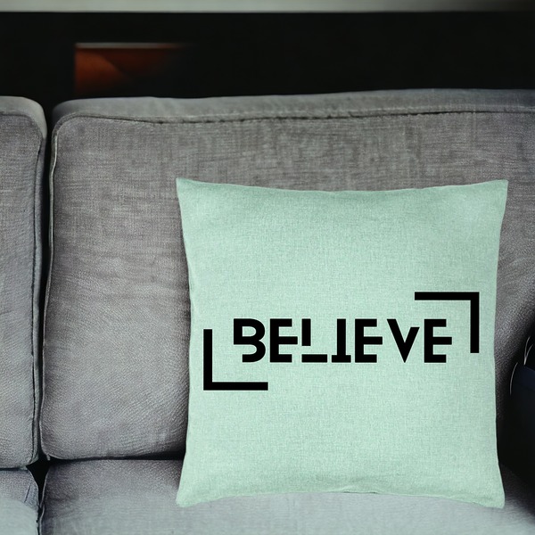Perna Decorativa, Model Believe, 40x40 cm, Verde Menta, Husa Detasabila, Burduf 18 bsc0272 PhotoRoom 2