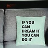Perna Decorativa, Model If You can dream it You can do it, 40x40 cm, Verde Menta, Husa Detasabila, Burduf 25 bsc0282 PhotoRoom 2