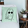 Perna Decorativa, Model Beauty life, 40x40 cm, Verde Menta, Husa Detasabila, Burduf 27 bsc0283 PhotoRoom 4