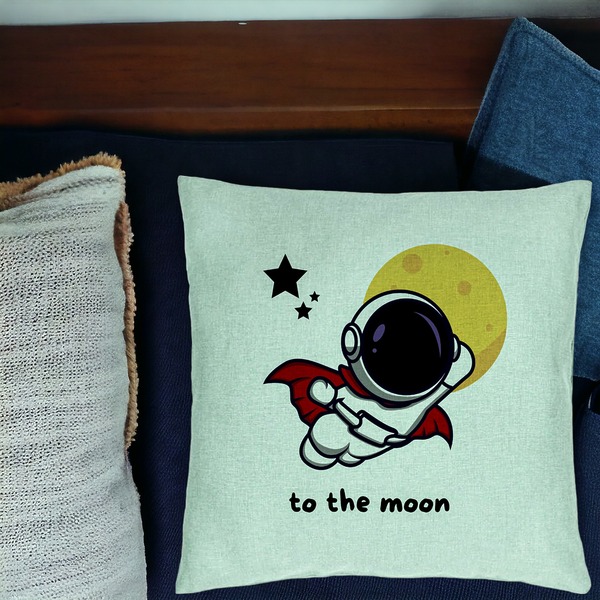 Perna Decorativa, Model To the Moon, 40x40 cm, Verde Menta, Husa Detasabila, Burduf 17 bsc0291 PhotoRoom 1