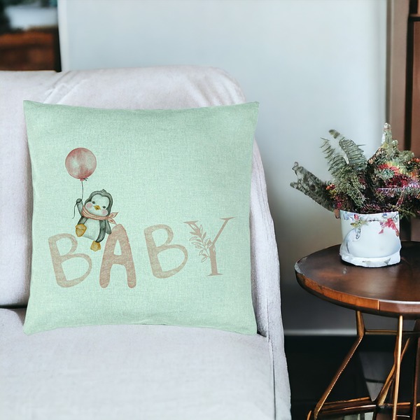Perna Decorativa, Model Baby, 40x40 cm, Verde Menta, Husa Detasabila, Burduf 19 bsc0302 PhotoRoom 3