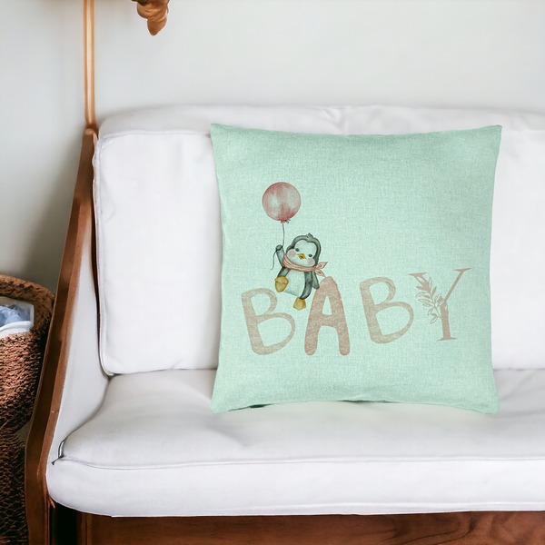 Perna Decorativa, Model Baby, 40x40 cm, Verde Menta, Husa Detasabila, Burduf 20 bsc0302 PhotoRoom 4