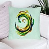 Perna Decorativa, Model Spirala, MuIicolor, 40x40 cm, Verde Menta, Husa Detasabila, Burduf 23 bsc0317 PhotoRoom 4