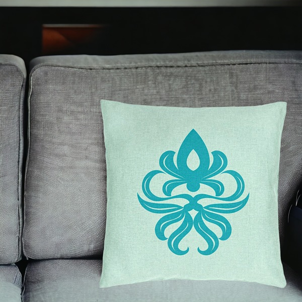 Perna Decorativa, Model Abstract ART, 40x40 cm, Verde Menta, Husa Detasabila, Burduf 19 bsc0319 PhotoRoom 3