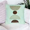 Perna Decorativa, Model cu Model Abstract Creativ 4, 40x40 cm, Verde Menta, Husa Detasabila, Burduf 25 bsc0326 PhotoRoom 2