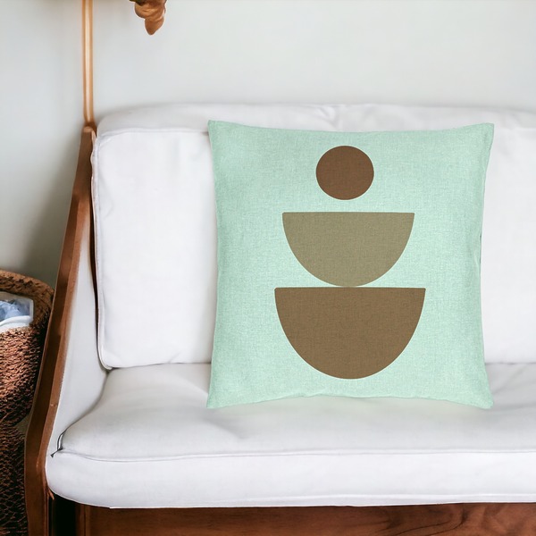 Perna Decorativa, Model Abstract Creativ 5, 40x40 cm, Verde Menta, Husa Detasabila, Burduf 17 bsc0328 PhotoRoom 1 1