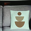 Perna Decorativa, Model Abstract Creativ 5, 40x40 cm, Verde Menta, Husa Detasabila, Burduf 26 bsc0328 PhotoRoom 3 1