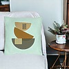 Perna Decorativa, Model Abstract Creativ 8, 40x40 cm, Verde Menta, Husa Detasabila, Burduf 25 bsc0332 PhotoRoom 2