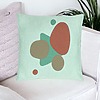 Perna Decorativa, Model Abstracta 10, 40x40 cm, Verde Menta, Husa Detasabila, Burduf 24 bsc0333 PhotoRoom 1