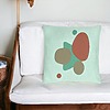 Perna Decorativa, Model Abstracta 10, 40x40 cm, Verde Menta, Husa Detasabila, Burduf 25 bsc0333 PhotoRoom 2