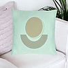 Perna Decorativa, Model Abstracta 7, 40x40 cm, Verde Menta, Husa Detasabila, Burduf 24 bsc0335 PhotoRoom 1