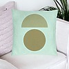 Perna Decorativa, Model Abstract Creativ 9, 40x40 cm, Verde Menta, Husa Detasabila, Burduf 24 bsc0336 PhotoRoom 1
