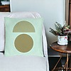 Perna Decorativa, Model Abstract Creativ 9, 40x40 cm, Verde Menta, Husa Detasabila, Burduf 26 bsc0336 PhotoRoom 3
