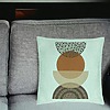 Perna Decorativa, Model Abstract Creativ 11, 40x40 cm, Verde Menta, Husa Detasabila, Burduf 27 bsc0338 PhotoRoom 4