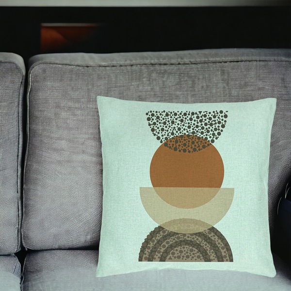 Perna Decorativa, Model Abstract Creativ 11, 40x40 cm, Verde Menta, Husa Detasabila, Burduf 20 bsc0338 PhotoRoom 4