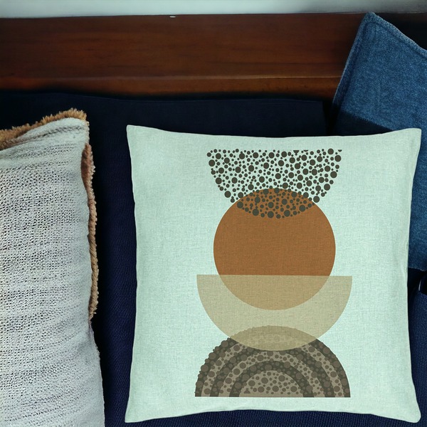 Perna Decorativa, Model Abstract Creativ 11, 40x40 cm, Verde Menta, Husa Detasabila, Burduf 16 bsc0338 PhotoRoom