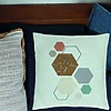 Perna Decorativa, Model Forme Geometrice 3, Multicolor 40x40 cm, Verde Menta, Husa Detasabila, Burduf 26 bsc0340 PhotoRoom 3