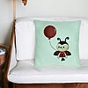 Perna Decorativa, Model Buburuza cu Balon, 40x40 cm, Verde Menta, Husa Detasabila, Burduf 25 bsc0347 PhotoRoom 2