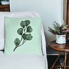 Perna Decorativa, Model Frunze, 40x40 cm, Verde Menta, Husa Detasabila, Burduf 26 bsc0348 PhotoRoom 3