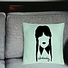 Perna Decorativa, Model Wednesday Addams 2, 40x40 cm, Verde Menta, Husa Detasabila, Burduf 27 bsc0353 PhotoRoom 4